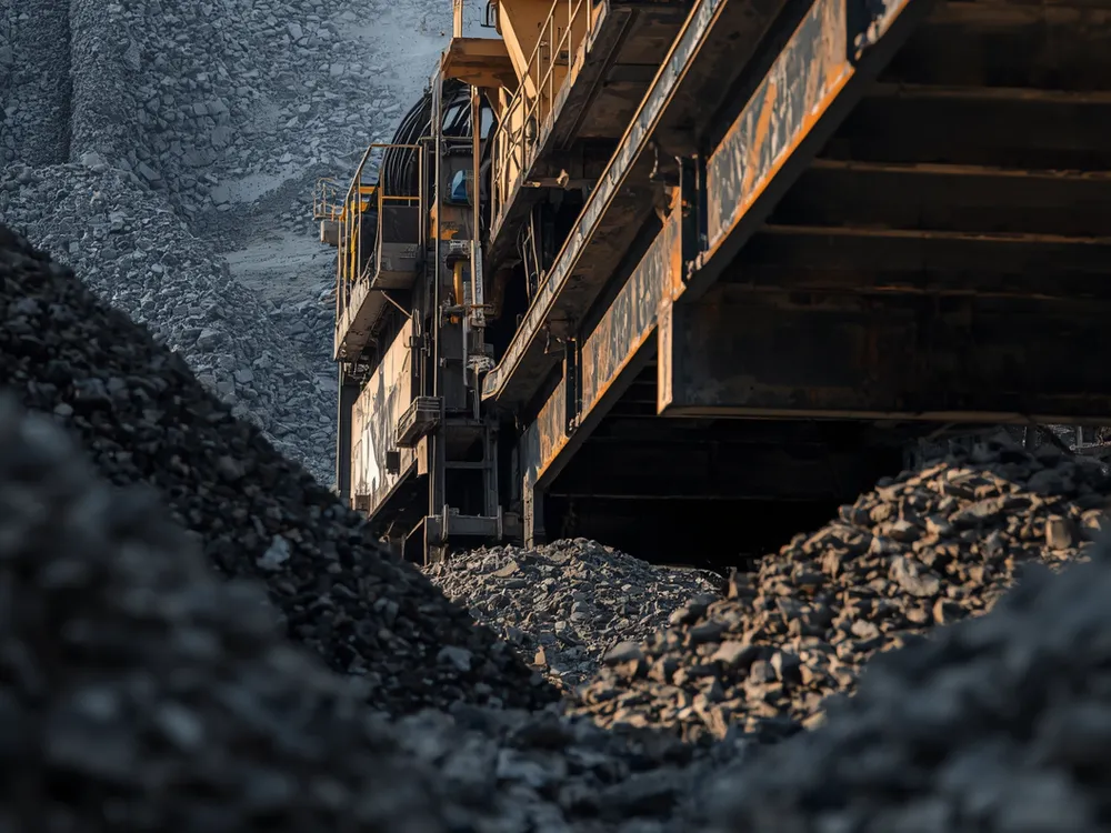 Crusher plant owned and operated by Mashriq Engineering Construction Company, Afghanistan