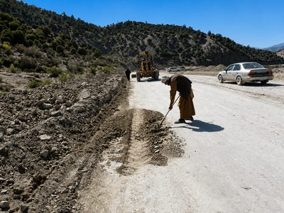 GK Road 2A with LBGI, Paktiya province, 2011