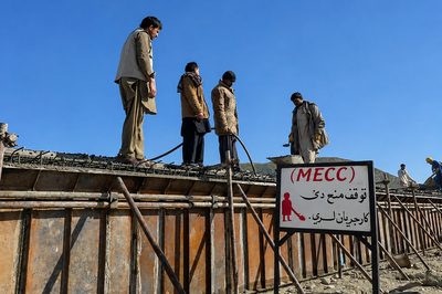 Nahrin Bridge, Baghlan province, 2017