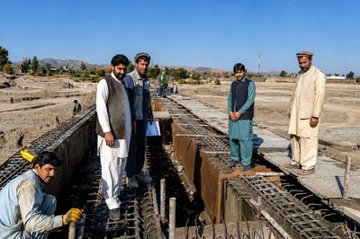 Nahrin Bridge, Baghlan province, 2017