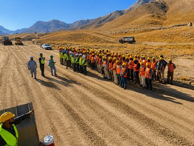 Aynak Access Road Section II, Logar province, 2025