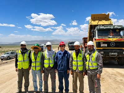 Aynak Access Road Section II, Logar province, 2025