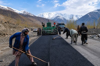 Farkhar–Warsaj Road, CH 00–51, Takhar province, 2012
